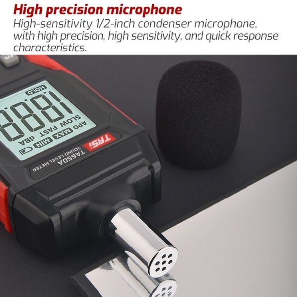 TASI TA650A Decibel Detector House Volume Tester Noise Meter - Image 5