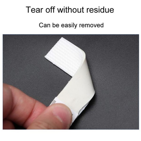 16 x 29mm 12pcs / Pack Strong Stainless Adhesive Removable Sticky Hooks Household Fixing Tearable Backing Stickers - Image 5