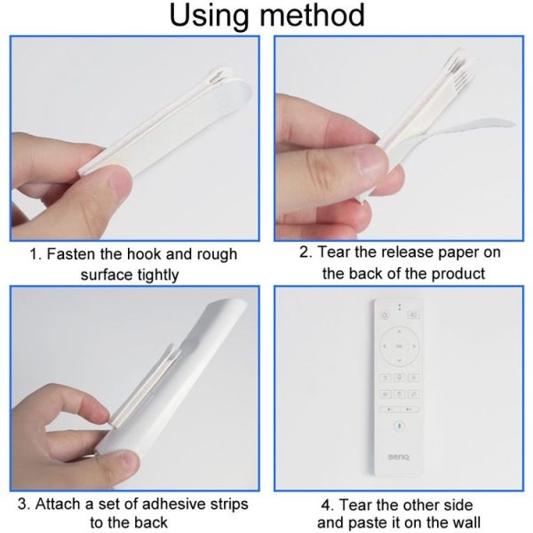 16 x 29mm 12pcs / Pack Strong Stainless Adhesive Removable Sticky Hooks Household Fixing Tearable Backing Stickers - Image 6