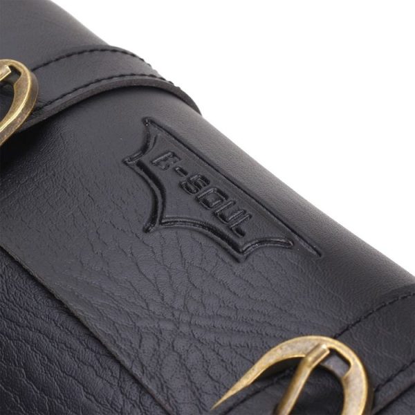 B-SOUL Bicycle Electric Scooter Riding Retro Front Head Bag (Black) - Image 4