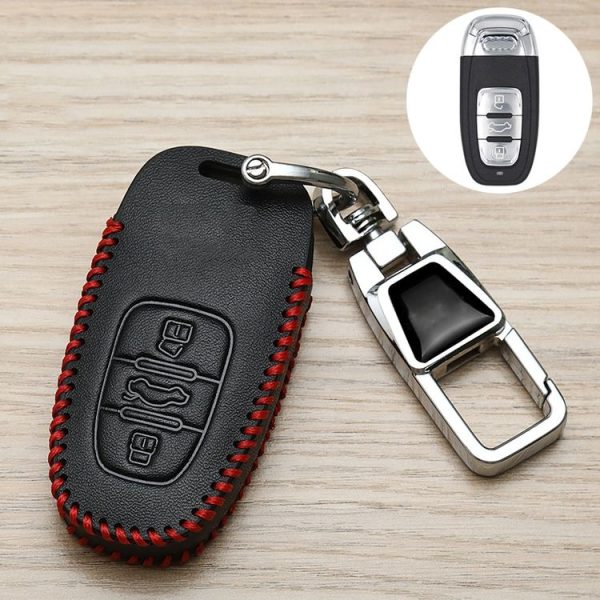 Audi A Car Folding Key Cover Multifunctional Keychain Anti-lost Number Plate
