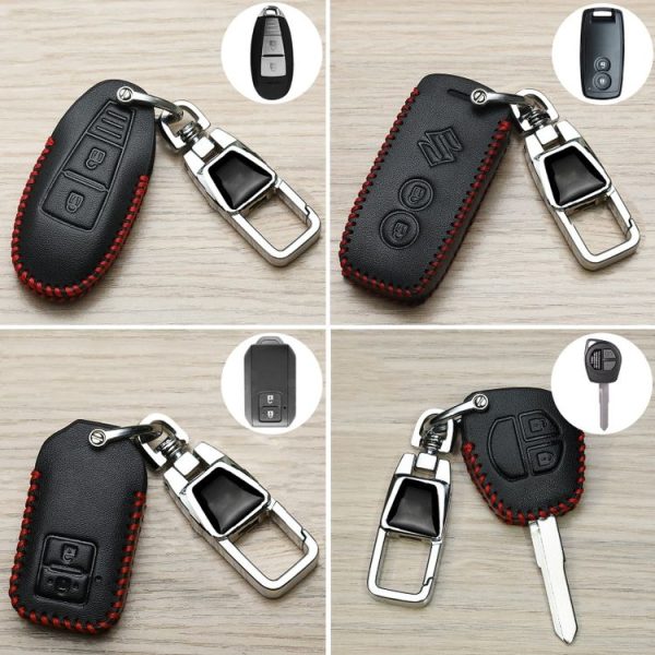Suzuki A Car Key Cover Multifunctional Keychain Anti-lost Number Plate - Image 2