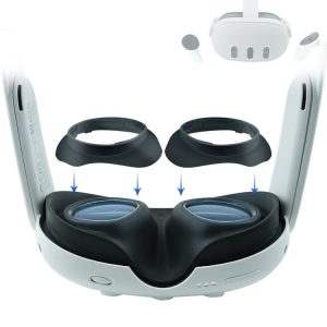 Meta Quest 3 VR Glasses Lens Protector Frame to Prevent Your Glasses from Scratching VR Lenses