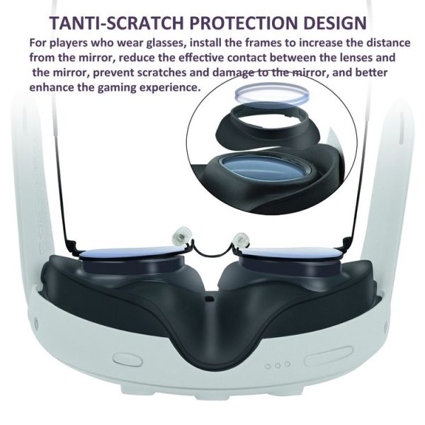 Meta Quest 3 VR Glasses Lens Protector Frame to Prevent Your Glasses from Scratching VR Lenses - Image 5