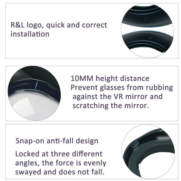 Meta Quest 3 VR Glasses Lens Protector Frame to Prevent Your Glasses from Scratching VR Lenses - Image 8