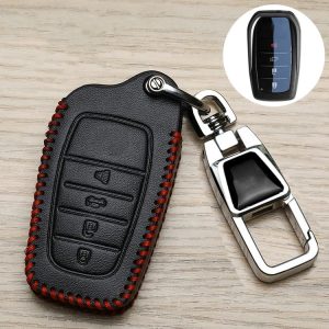 Toyota Car Key Cover Multifunctional Keychain Anti-lost Number Plate, Style: D4