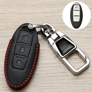Nissan Car Key Cover Keychain Anti-lost Number Plate, Style: A
