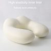 Portable Nap Neck Care Pillow Multifunctional Airplane Travel U-Shaped Pillow, Style: Gray PP Cotton - Image 6