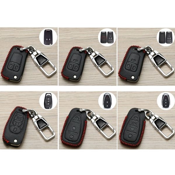 Chevrolet Car Key Cover Multifunctional Keychain Anti-lost Number Plate, Style: A - Image 2