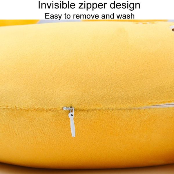 Cartoon Chicken U-Shaped Memory Pillow Students And Children Nap Rest Neck Care Pillow (Yellow) - Image 7