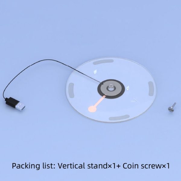 PS5 Slim iplay HBP-575 Simple Storage Base Light Version RGB Colorful Vertical Storage Bracket (Transparent) - Image 5