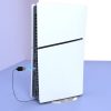 PS5 Slim iplay HBP-575 Simple Storage Base Light Version RGB Colorful Vertical Storage Bracket (Transparent) - Image 8