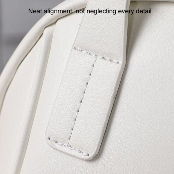 Portable Shell Cosmetic Bag Large Capacity Travel Toiletries Storage Bag (White) - Image 4