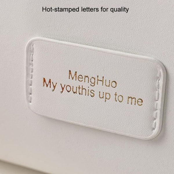 Portable Shell Cosmetic Bag Large Capacity Travel Toiletries Storage Bag (White) - Image 7