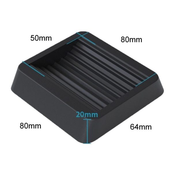 Computer Pulley Swivel Chair Fixed Anti-slip Foot Pad Holder, Style: 042 - Image 2
