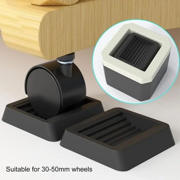 Computer Pulley Swivel Chair Fixed Anti-slip Foot Pad Holder, Style: 042 - Image 7