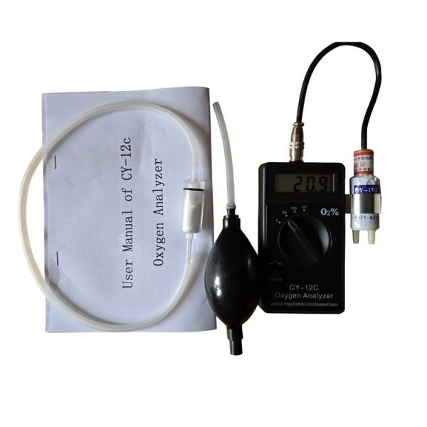 CY-12C Portable Oxygen Analyzer Full Range Oxygen Measurement Device - Image 2