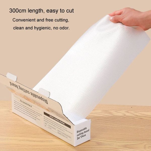 24x300cm Disposable Chopping Board Pad Household Kitchen Classification Cutting Board Paper - Image 4
