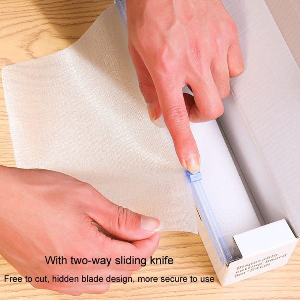 24x300cm Disposable Chopping Board Pad Household Kitchen Classification Cutting Board Paper - Image 6
