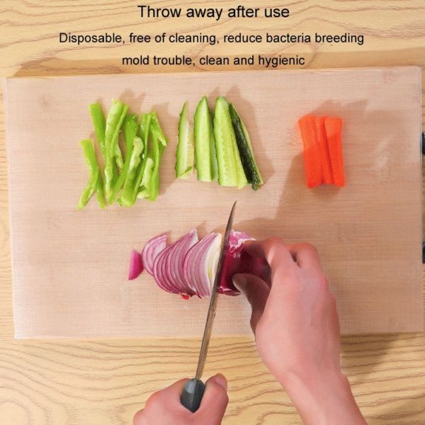 24x300cm Disposable Chopping Board Pad Household Kitchen Classification Cutting Board Paper - Image 7