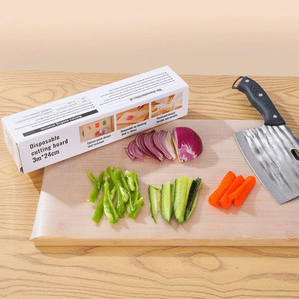 24x300cm Disposable Chopping Board Pad Household Kitchen Classification Cutting Board Paper - Image 9
