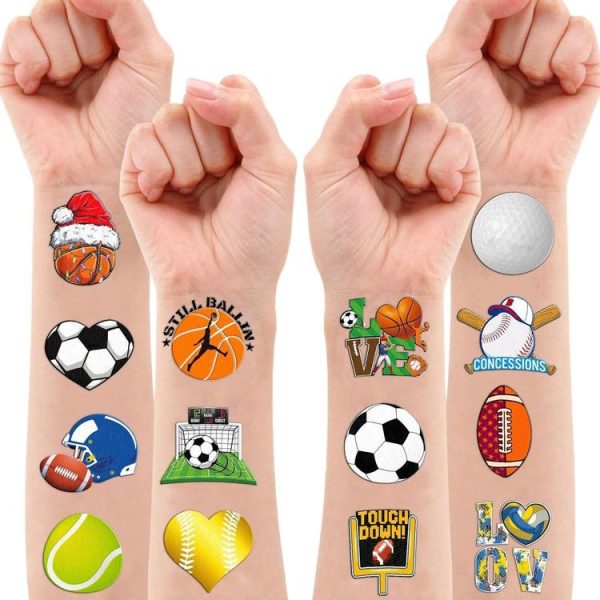 20Sheets / Pack (2400 Stickers Total) Sports Ball Stickers for Scrapbooking, Crafting (Basketball) - Image 2