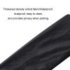 1pair Dustproof Waterproof Thickened Oxford Cloth License Plate Cover (Black) - Image 3