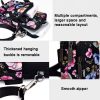 Printed Crossbody Mobile Phone Bag Mini Wallet With Arm Band, Style: Deep Blue Rose - Image 5