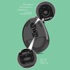 XUNSVFOX H5 Upright Vertical Dual Mode Mouse Rechargeable Wireless Business Office Mouse (Black) - Image 4