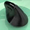 XUNSVFOX H5 Upright Vertical Dual Mode Mouse Rechargeable Wireless Business Office Mouse (Black) - Image 7