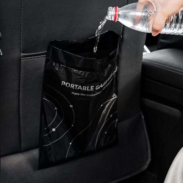 Mini Sticky Car Garbage Bag Disposable Vomiting Bag (20pcs) - Image 8