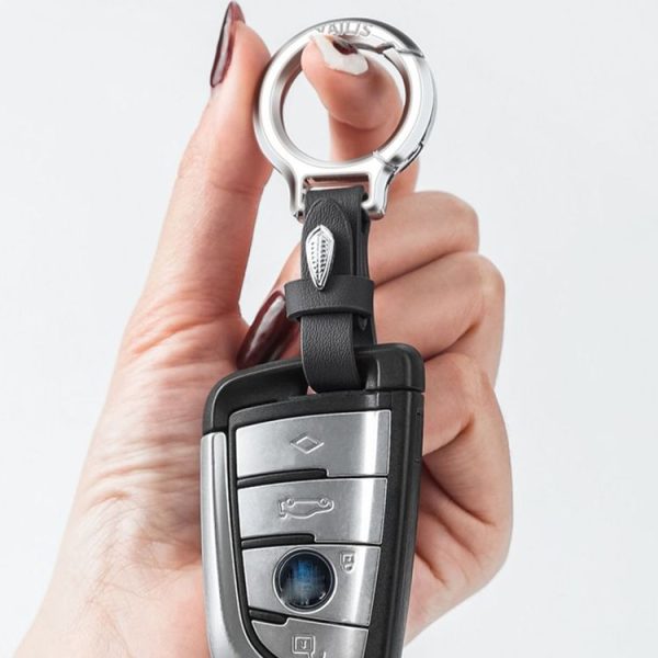 YAILIS Zinc Alloy Car Keychain Multi-functional Belt Hook Key Holder For Men & Women (Quartz Black) - Image 7