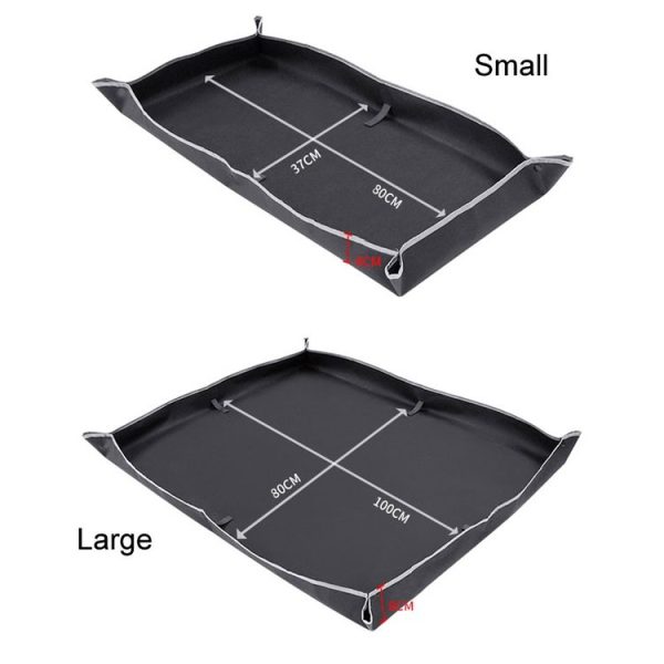 Car Dustproof Waterproof Trunk Protective Pad, Size: Large - Image 2
