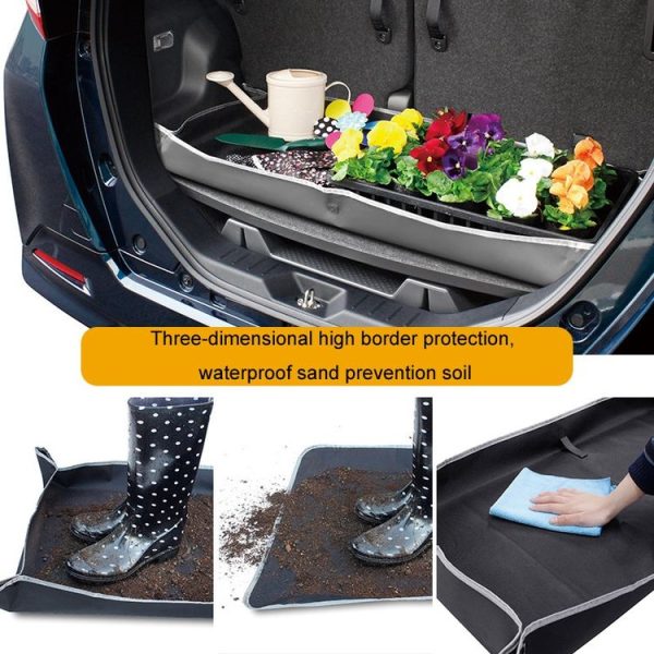 Car Dustproof Waterproof Trunk Protective Pad, Size: Large - Image 3