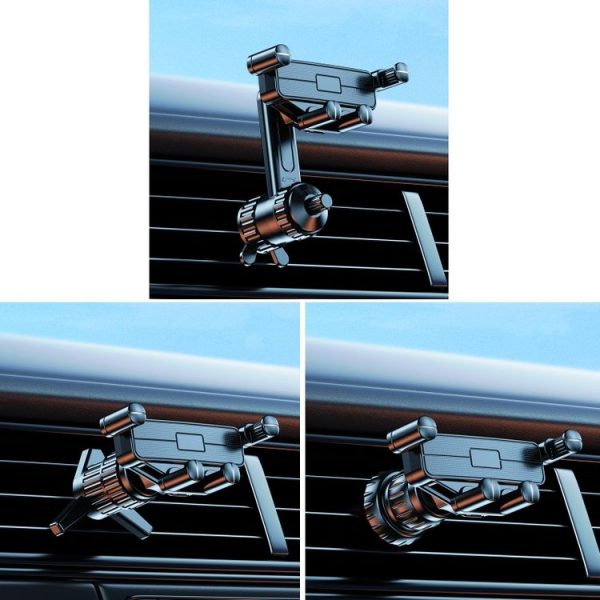 Car Mobile Phone Holder Navigation Air Outlet Support Fixed Bracket (Extension Pole) - Image 2