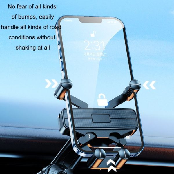 Car Mobile Phone Holder Navigation Air Outlet Support Fixed Bracket (Extension Pole) - Image 4