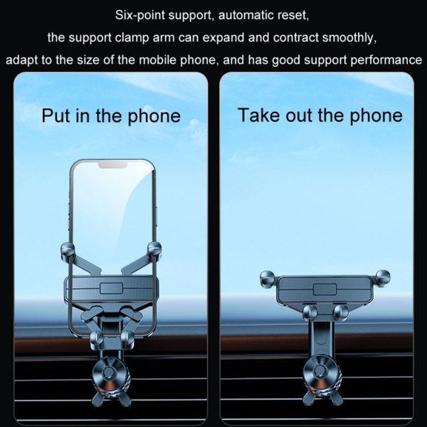 Car Mobile Phone Holder Navigation Air Outlet Support Fixed Bracket (Extension Pole) - Image 6