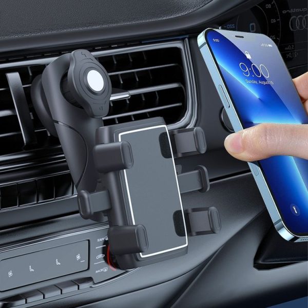 Car Multifunctional 360-degree Rotating Mobile Phone Holder (Air Outlet Model) - Image 2