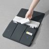 Multi-layer Waterproof and Shock-absorbing Laptop Sleeve Laptop Storage Bag, Size: 13 inch (Black)