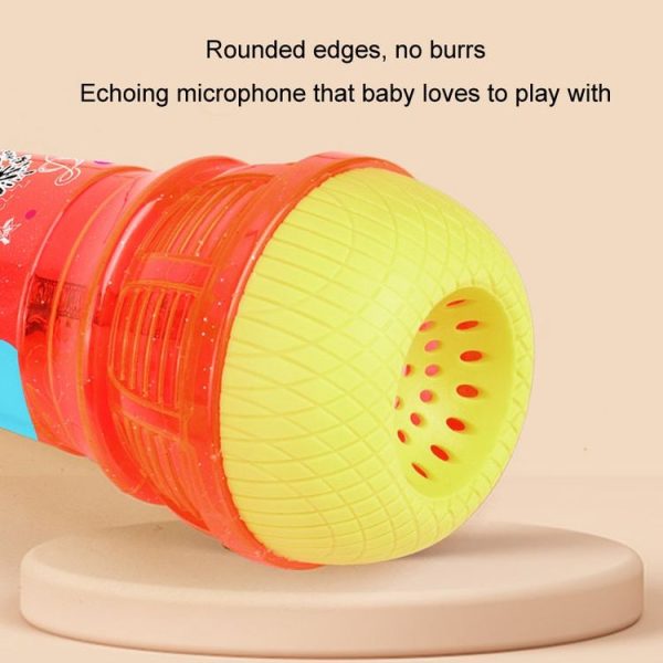 Echo Microphone Physical Echo Kids Microphone Musical Toys (Red) - Image 4