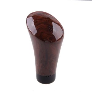 Walnut Car Shift Lever Handle Gear Head (Wood Grain)