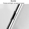 Minimalist Men Business Card Holder Portable Metal Name Card Case, Model: Underline - Image 5