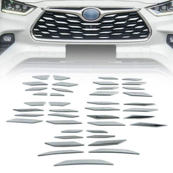 Toyota Highlander 2020-2022 Front Grille Starry Sticker Decoration - Image 2