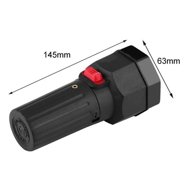 14.5 x 6.3 x 6.3cm 1.5V DC Barbecue Motor Outdoor Picnic Grill Rotary Motor - Image 2