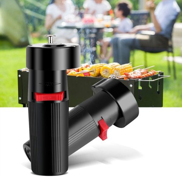14.5 x 6.3 x 6.3cm 1.5V DC Barbecue Motor Outdoor Picnic Grill Rotary Motor - Image 3