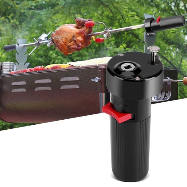 14.5 x 6.3 x 6.3cm 1.5V DC Barbecue Motor Outdoor Picnic Grill Rotary Motor - Image 4