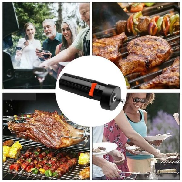 14.5 x 6.3 x 6.3cm 1.5V DC Barbecue Motor Outdoor Picnic Grill Rotary Motor - Image 5