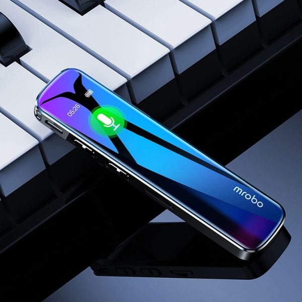Mrobo RV-19 0.96-inch HD Screen 3D Noise Reduction Recording Pen Music Player, Capacity: 4GB (Black) - Image 6