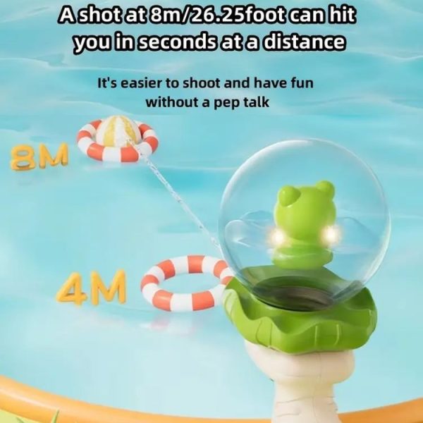 Summer Children Cartoon Bared Water Toys Outdoor Water Play Toys, Style: Astronaut Blue - Image 5