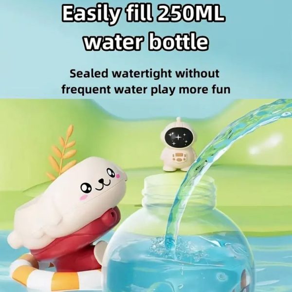 Summer Children Cartoon Bared Water Toys Outdoor Water Play Toys, Style: Astronaut Blue - Image 6